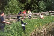 Angelurlaub in Südtirol - Bauernhof mit eigenem Forellenteich